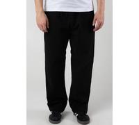Carhartt WIP Mens Relaxed Fit Floyde Pants - Colour: 89GD Black - Size: Medium Medium
