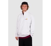 Carhartt WIP Half Zip American Script Half-Zip Sweater ash heather XS