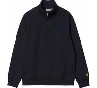 Carhartt WIP - Half zip Sweatshirt - Chase Neck Zip Sweat Dark Navy / Gold for Men - Size XL Navy XL