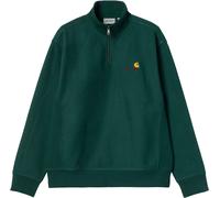 Carhartt WIP - Half-zip Sweatshirt - Half Zip American Script Sweat Dark Fir for Men - Size M - Green Green M