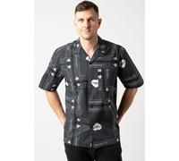 Carhartt WIP - Heart Bandana Heart Bandana Print/Black - Shirt - black - L - 100% Cotton L