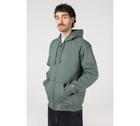 Carhartt WIP - Hooded Chase Velvet Green/Gold - Zipper - green - S - 59% Cotton, 41% Polyester S