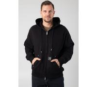 Carhartt WIP - Hooded Eldon Black - Zipper - black - XL - 87% Cotton, 13% Polyamide XL