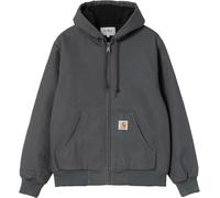 Carhartt WIP - Hooded Jacket - Active Jacket Graphite for Men - Size M - Grey Grey M