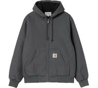 Carhartt WIP - Hooded Jacket - Active Jacket Graphite for Men - Size S - Grey Grey S