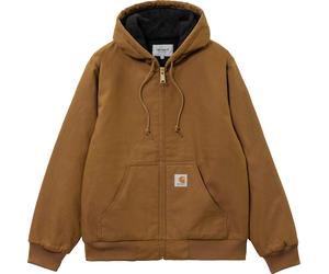 Carhartt WIP - Hooded Jacket - Active Jacket Hamilton Brown Rigid for Men - Size L Brown L