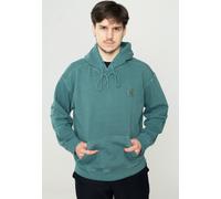 Carhartt WIP - Hooded Nelson Garment Dyed Botanic - Hoodie - blue - M - 100% Cotton M