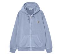 Carhartt WIP Hooded Nelson Sweatshirt Jacket Gentle Blue/Garment Dyed