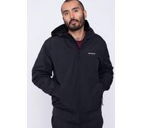 Carhartt WIP - Fleece-lined jacket - Hooded Sail Jacket Black / White for Men - Size L Black L
