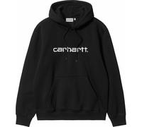 Carhartt WIP Mens Relaxed Fit Carhartt Hoodie - Colour: 0D2XX Black/White - Size: Large