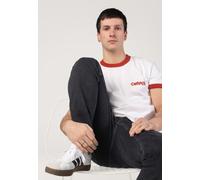 Carhartt WIP - IP Ringer White/Red/Red - T-Shirt - white - S - 100% Organic Cotton S