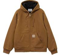 Carhartt WIP - Jacket with hood - Active Jacket Hamilton Brown Rigid for Men - Size L Brown L