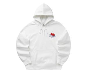 Carhartt WIP Jake Garcia Hood Fleece Sweatshirt 'White' I035191-02-XX XL
