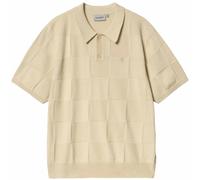 Carhartt WIP Knitted Checker Polo - Fleur De Sel - XL - Menswear XL