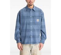Carhartt WIP L/S Wilber plaid pocket shirt - Blue M-XL
