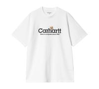 Carhartt Wip Label Script T-shirt White
