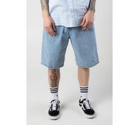 Carhartt WIP - Landon Blue Bleached - Shorts - blue - W36 - 100% Cotton W36