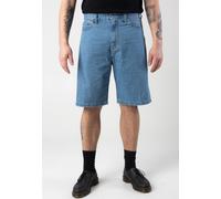 Carhartt WIP - Landon Heavy Stone Wash Blue - Shorts - blue - W32 - 100% Cotton