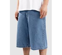Carhartt WIP - Landon Heavy Stone Wash Blue - Shorts - blue - W36 - 100% Cotton,Denim W36