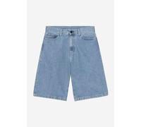 Carhartt WIP - Langdon Stone Washed Blue - Shorts - blue - W38 - 100% Cotton W38