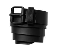 Carhartt WIP - Leather Belt - Script Belt Black / Black for Men in Leather - Size S Black S