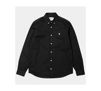 Carhartt WIP - Long-sleeved shirt - L/S Madison Shirt Black Wax for Men - Size XL Black XL
