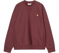 Carhartt WIP - Loose sweatshirt - American Script Sweat Amarone for Men - Size M - Burgundy Burgundy M