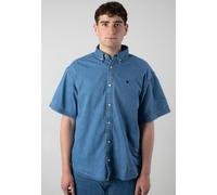 Carhartt WIP - Lucas Stone Washed Blue - Shirt - blue - M - 100% Cotton,Denim M