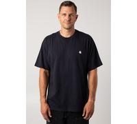 Carhartt WIP - Madison Dark Navy / White - T-Shirt - blue - S - 100% Organic Cotton S