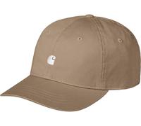 Carhartt WIP - Madison Logo Leather/White - Cap - brown - Onesize - 100% Cotton,gid://shopify/Metaobject/70677725421 Onesize