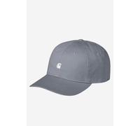 Carhartt WIP - Madison Logo Shady Blue/White - Cap - blue - Onesize - 100% Cotton Onesize