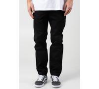 Carhartt WIP - Master Rinsed Black - Pants - black - W32 / L32 - 65% Polyester, 35% Cotton W32 / L32