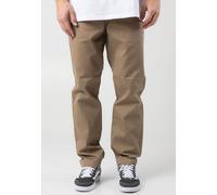 Carhartt WIP - Master Rinsed Leather - Pants - brown - W34 / L32 - 65% Polyester, 35% Cotton,gid://shopify/Metaobject/70677725421 W34 / L32