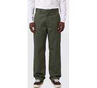 CARHARTT WIP Master Wide-Leg Cotton-Blend Trousers with a Mid-Rise Waist - Size: 33 - male