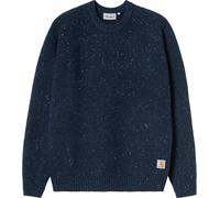Carhartt WIP - Men's round neck Jumper - Anglistic Sweater Speckled Jupiter for Men in Wool - Size S S