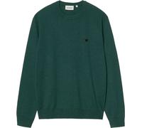 Carhartt WIP - Men's round neck Jumper - Madison Sweater Dark Fir / Black for Men in Nylon - Size M - Green Green M