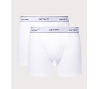 Carhartt WIP Men's Two Pack of Cotton Trunks - White - Size: 33/32/32