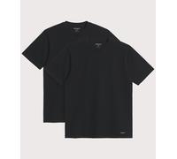 Carhartt WIP Mens 2 Pack Standard Crew Neck T-Shirt - Colour: 933XX Black/Black - Size: Medium