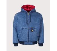 Carhartt WIP Mens 50 Years Anniversary Reversible OG Active Denim Jacket - Colour: I035966 3FZ12 Blue/USA Red - Size: Small