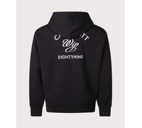 Carhartt WIP Mens Balloon Fit Eightynine Hooded Sweat Jacket - Colour: 89XX Black - Size: Large