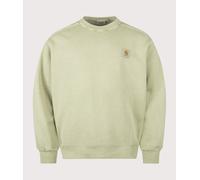 Carhartt WIP Mens Balloon Fit Nelson Sweatshirt (Fits big to size) - Colour: 3IEGD Gentle Green - Size: Medium