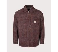 Carhartt WIP Mens Bellamy Overshirt - Colour: 34SXX Bellamy Check/Tobacco - Size: Large
