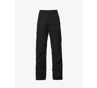 Carhartt Wip Mens Black Logo-patch Straight-leg Cotton Trousers 34