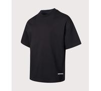 Carhartt WIP Mens Boxy Loose Fit Link Script T-Shirt - Colour: 0D2XX Black/White - Size: Small