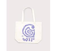 Carhartt WIP Mens Canvas Graphic Tote Bag - Colour: 34HXX Helix Print/Natural - Size: One Size