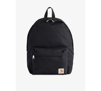 Carhartt WIP Mens Carhartt WIP Brand-Patch Canvas Backpack Black