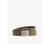 Carhartt WIP Mens Carhartt WIP Clip Chrome Woven Belt Brass