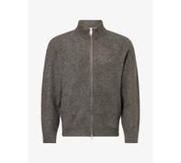 Carhartt WIP Mens Carhartt WIP Curtis Zip-Up Woven Knit Jacket Tangled Shungite XS