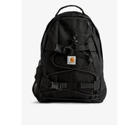 Carhartt WIP Mens Carhartt WIP Kickflip Brand-Appliqué Woven Backpack Black