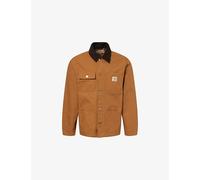 Carhartt WIP Mens Carhartt WIP Michigan Corduroy-Collar Cotton Coat Hamilton Brown / Tobacco L